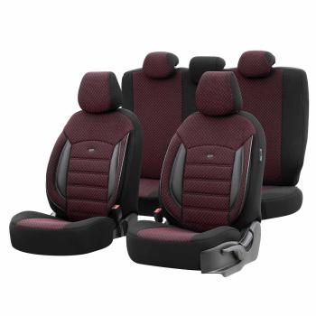 Auto Sitzbezug Set Universal Vorne und Hinten Komfortabel Komplett Set